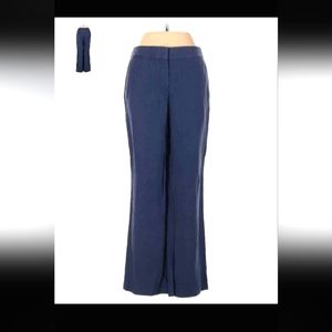 Size 4 Petite Navy Blue "Anne Taylor" Dress Pants